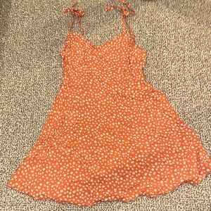 GAP Orange Floral Dress